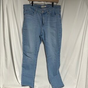 Levi's Blue 311 Shaping Skinny Jeans Classic Denim 33x29